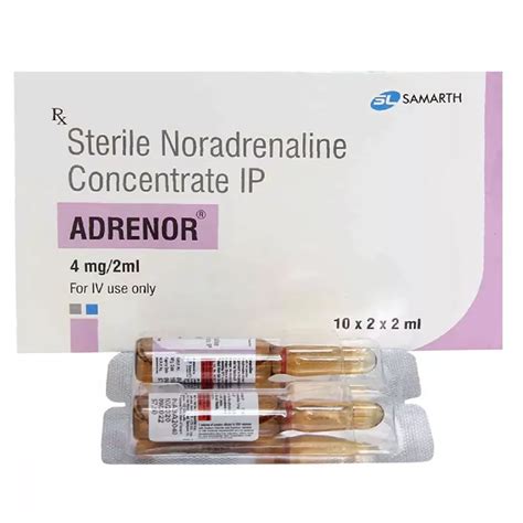 Adrenor Injection Mg Ml Buy On Healthmug