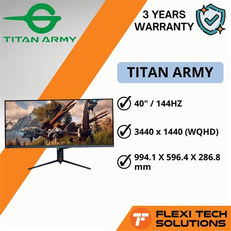 Titan Army Inch Ips Ultrawide Wqhd K Hz Ms Hdr Gaming Monitor