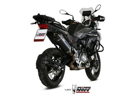 Silencieux d échappement Mivv Speed Edge Noir Inox Benelli Trk 502 X