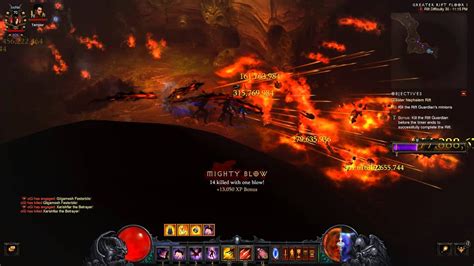 Diablo 3 V2 3 Demon Hunter Multishot Build Hardcore Gr 30 For 2min Youtube