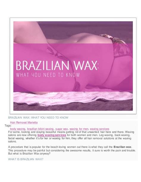 Bikini Wax Near Me Salon