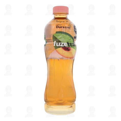 Té Negro Fuze Tea Sabor Durazno 600 ml