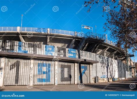 The Exterior of the Football Stadium Where Atalanta Plays Editorial ...