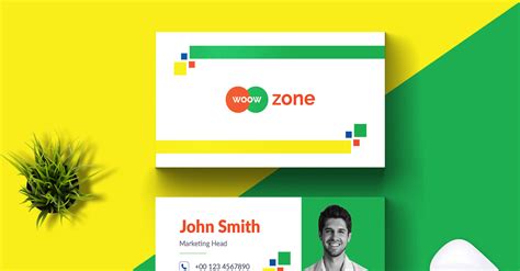 Minimalist Business Cards Template #378934 - TemplateMonster