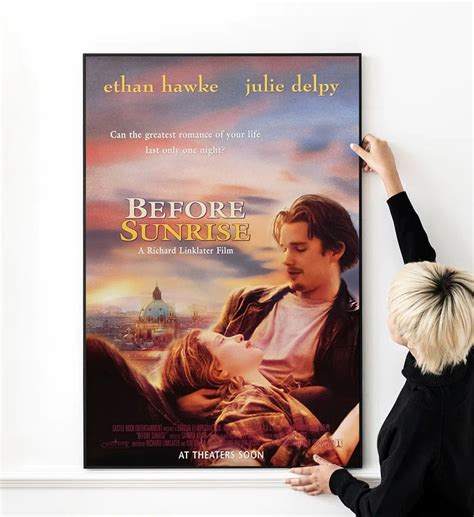 Before Sunrise Movie Poster High Quality Print Photo Wall Art Canvas ...