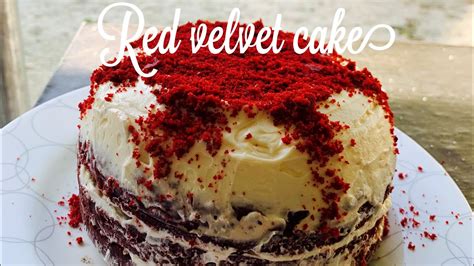 Delicious Red Velvet Buttercream Cake Youtube