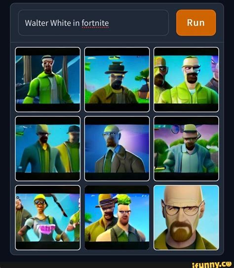 Walter White in fortnite Pe \ - iFunny