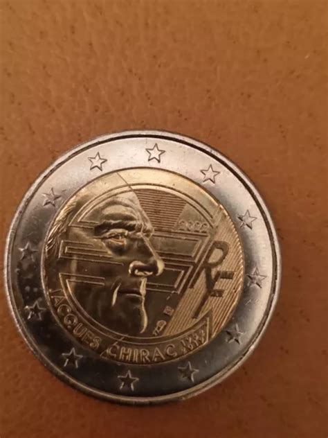 Rare Pi Ce De Euros France Jacques Chirac Comm Morative Eur