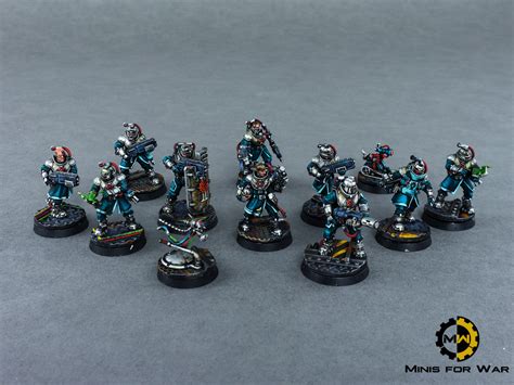 40k Kill Team Mix Minis For War Painting Studio