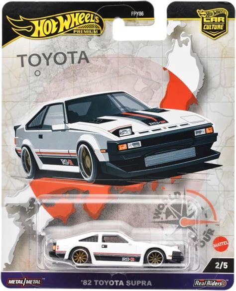 Hot Wheels Αυτοκινητάκι Premium Car Culture 82 Toyota Supra Vehicle για 3 Ετών HRV97 Skroutz gr