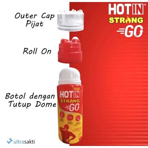 Jual Hot In HOT IN Go Cream Gram Dengan Roll On Dan Pijat Shopee Indonesia