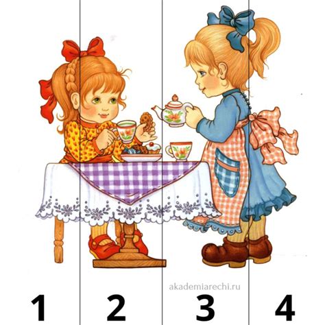 Разрезные картинки для детей 5 лет: 17 карточек