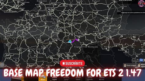 Euro Truck Simulator Base Map Freedom Youtube