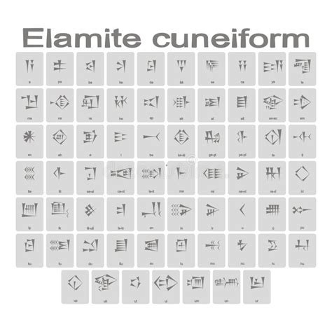 Cuneiform Writing Stock Illustrations 51 Cuneiform Writing Stock