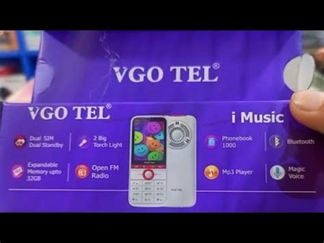 Vgotel I Music Big Battery And Sound Mobile Review YouTube