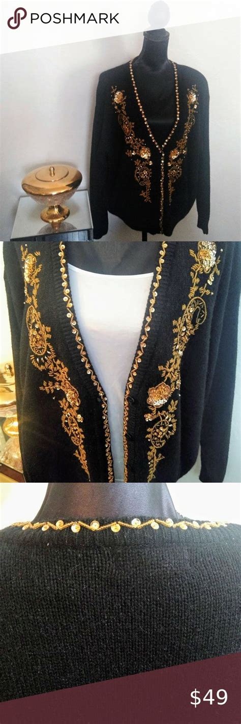 Spotted While Shopping On Poshmark Vintage Alfred Dunner Blk Gold