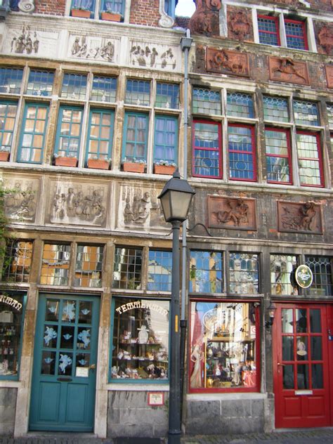 Historical Shops & Restaurants in Gent, Belgium