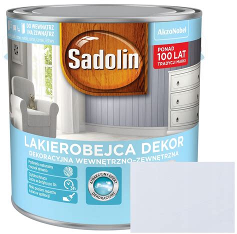 SADOLIN LAKIEROBEJCA DEKOR BIAŁY SKANDYNAWSKI 2 5L 5297654 Cena