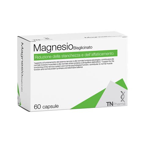 Tn Pharma Magnesio Bisglicinato 60 Caps Tsunami Nutrition