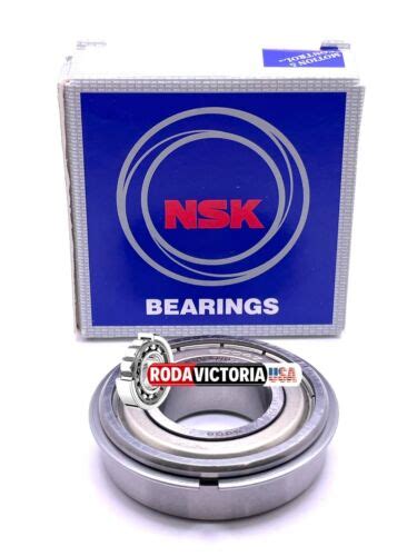 NSK 6004 ZZNR Deep Groove Ball Bearing METAL SHIELDED SNAP RING