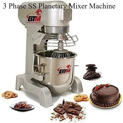 stainless steel ss  phase ss planetary mixer machine  rs
