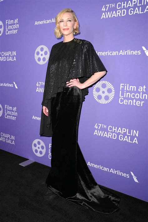 Cate Blanchett Honored At The Chaplin Award Gala Tom Lorenzo