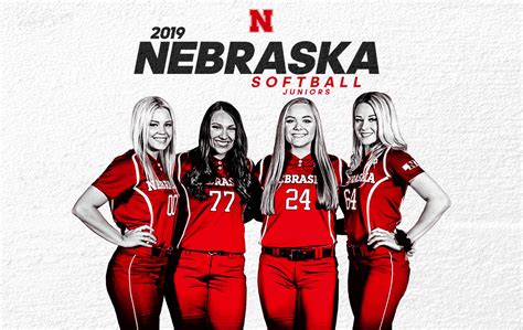 2019 Nebraska Softball Print :: Behance