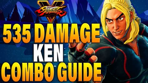 Street Fighter 5 Ken Combos SF6 Ken Combo Tutorial Daryus P YouTube