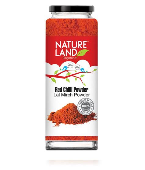 Natureland Organic Red Chilli Powder 100 Gm Buy Natureland Organic Red Chilli Powder 100 Gm At