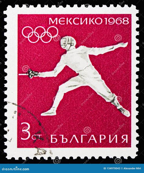 Fencing, Olympic Games Serie, Circa 1990 Editorial Photo