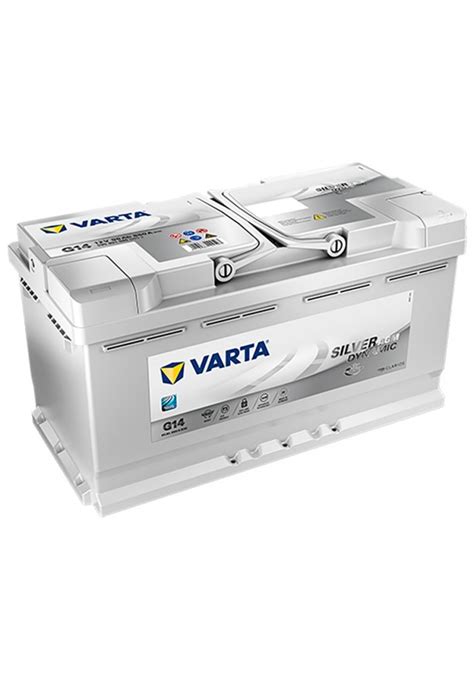 VARTA G14 12v 850cca SILVER DYNAMIC AGM STOP START Battery