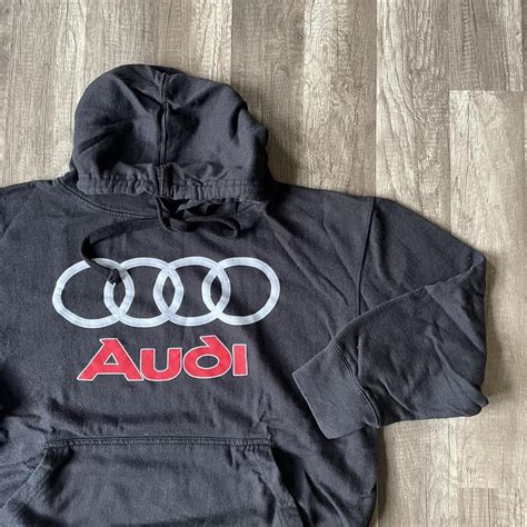 Black Audi Hoodie L (fits like S) Always open to... - Depop