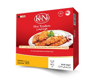 K N S Hot Tenders Spicy Boneless Breaded Fillets