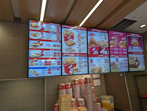 Menu At Jollibee Fast Food Jacksonville Atlantic Blvd