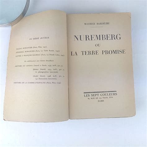 Nuremberg Ou La Terre Promise Maurice Bard Che Les Sept