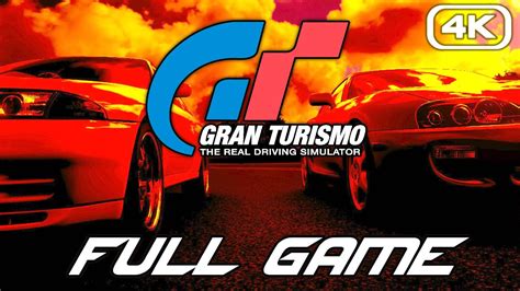 GRAN TURISMO Gameplay Walkthrough FULL GAME 100 4K 60FPS No