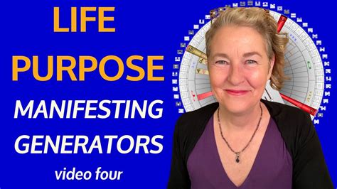 LIFE PURPOSE For MANIFESTING GENERATORS Based In Your HUMAN DESIGN