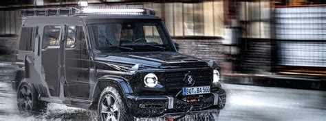 Brabus Invicto Mission The New Armoured Vehicle Based On The Mercedes Benz G Class