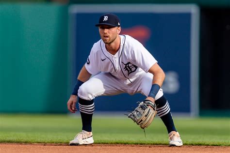 Anaheim Ca September Detroit Tigers Outfielder Kody Clemens