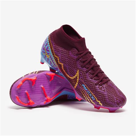 Nike Zoom Mercurial Superfly IX Academy KM FG/MG - Dark Beetroot/Mtlc ...