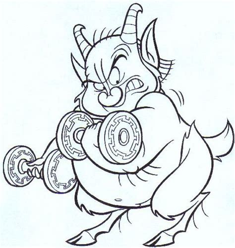 Hercules Phil Coloring Pages