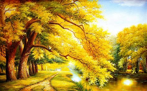 Autumn Landscape Wallpaper - WallpaperSafari