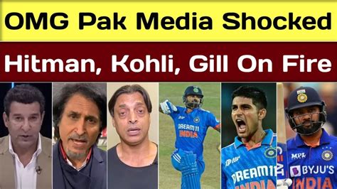 OMG Pak Media Shoked King Kohli 103 Hitman Gill On Fire India Vs