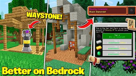 Better On Bedrock Novo Addon De Miss Es E Explora O Para Seu