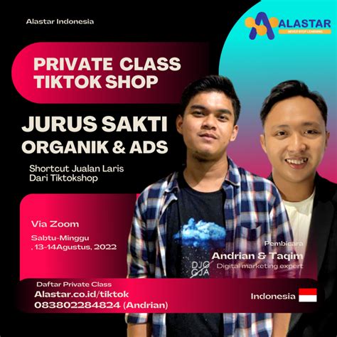 Private Tiktok Organik Ads Alastar Indonesia