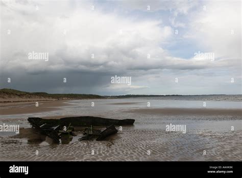 Alnmouth beach Northumberland England May 2007 Stock Photo - Alamy