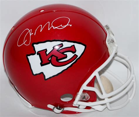 Joe Montana Signed Chiefs Authentic Pro Line Full Size Helmet Radtke