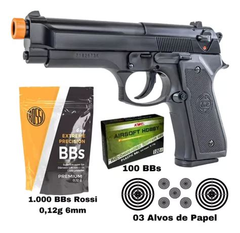 Comprar Pistola Press O Airsoft Beretta M Spring Mola Kwc Mm Show