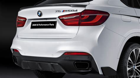 2015 BMW X6 M50d with M Performance Parts - Rear | Caricos