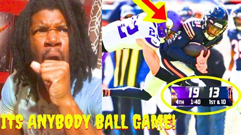 BEARS VS VIKINGS REACTION 2023 CHICAGO BEARS VS MINNESOTA VIKINGS